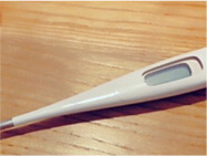 スタッフの検温徹底